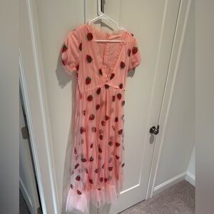 Women’s strawberry dress